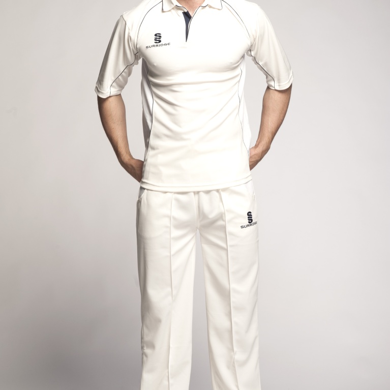 Flemish - Premier Cricket Shirt - Short Sleeve Navy
