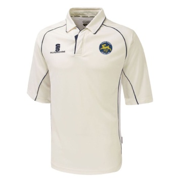 Flemish - Premier Cricket Shirt - Short Sleeve Navy